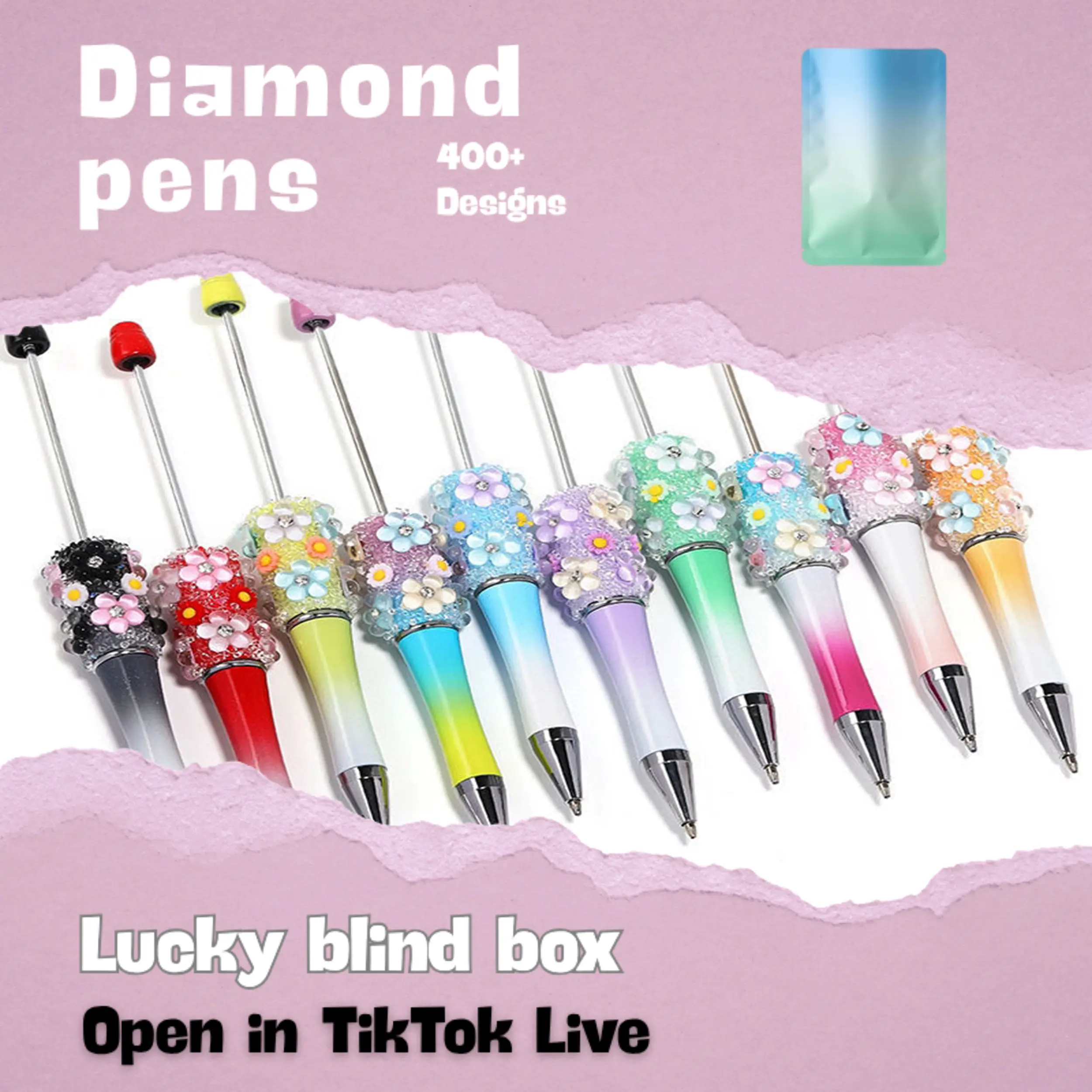 Diamond Pens Lucky Blind Bags-[TikTok Live Reveal]